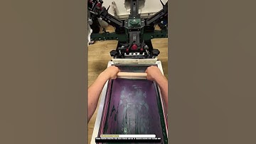 Screen Printing Worktool for Textile and Custom Design Production