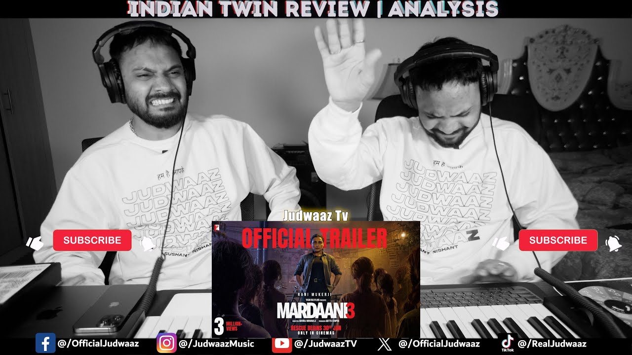 Mardaani 3 -Trailer | Rani Mukerji | Abhiraj Minawala | Releasing 30 Jan 2026 | Judwaaz