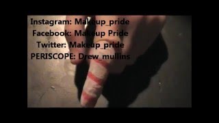 Candy Cane  Fingers SFX MakeupTutorial