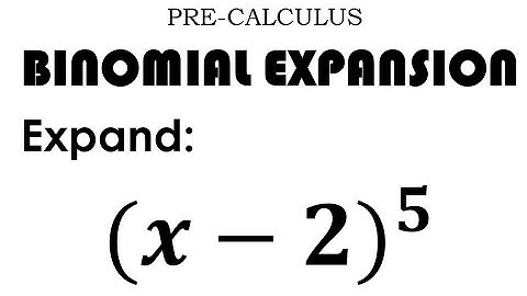 BINOMIAL EXPANSION || QUESTION NO.2