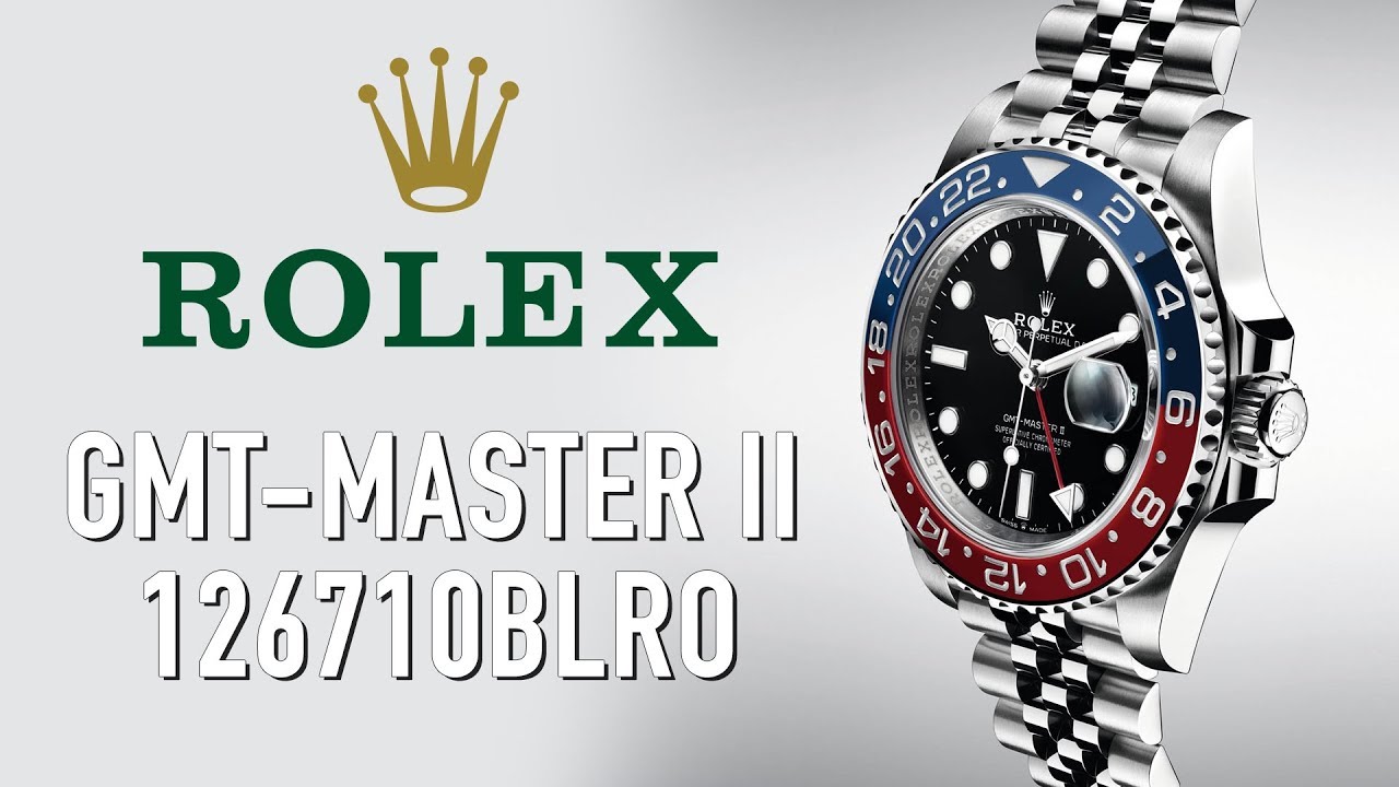 Rolex GMT Master II Pepsi 126710BLRO