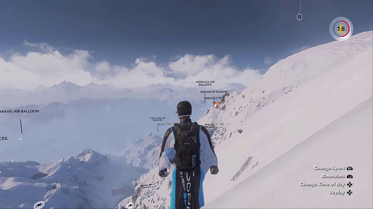 61k WINGSUIT JUMP - STEEP (PC)(ULTRA)