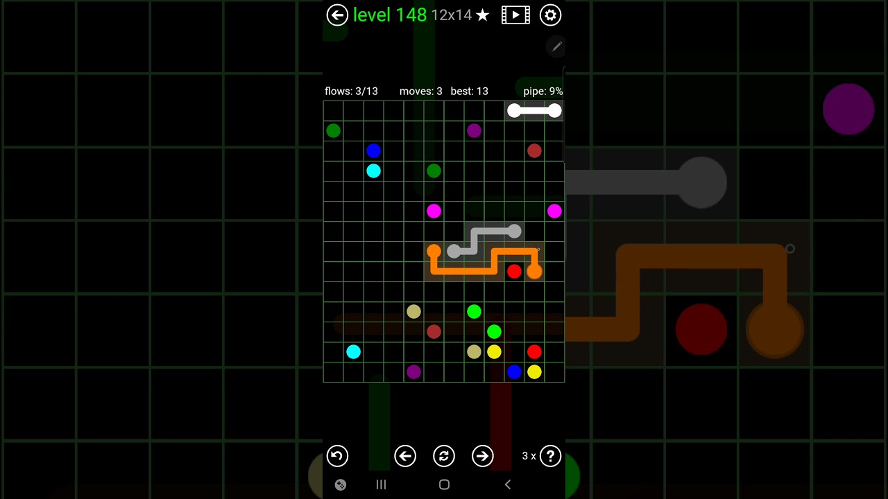 How To Solve Flow Free Rectangle Pack Level 148 12x14 Board Walk