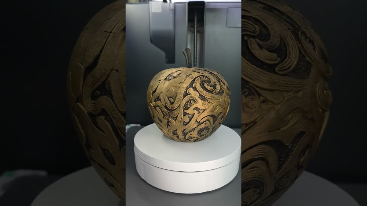 🍎 Designer’s Apple 3D Print | Timelapse