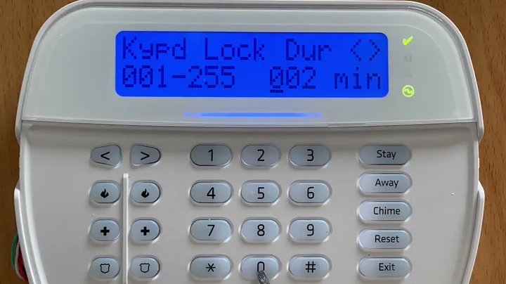 DSC NEO disables keypad lockout