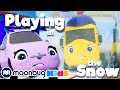 Playing in the Snow | NEW | Go Buster | Stories and Fairy Tales for Kids