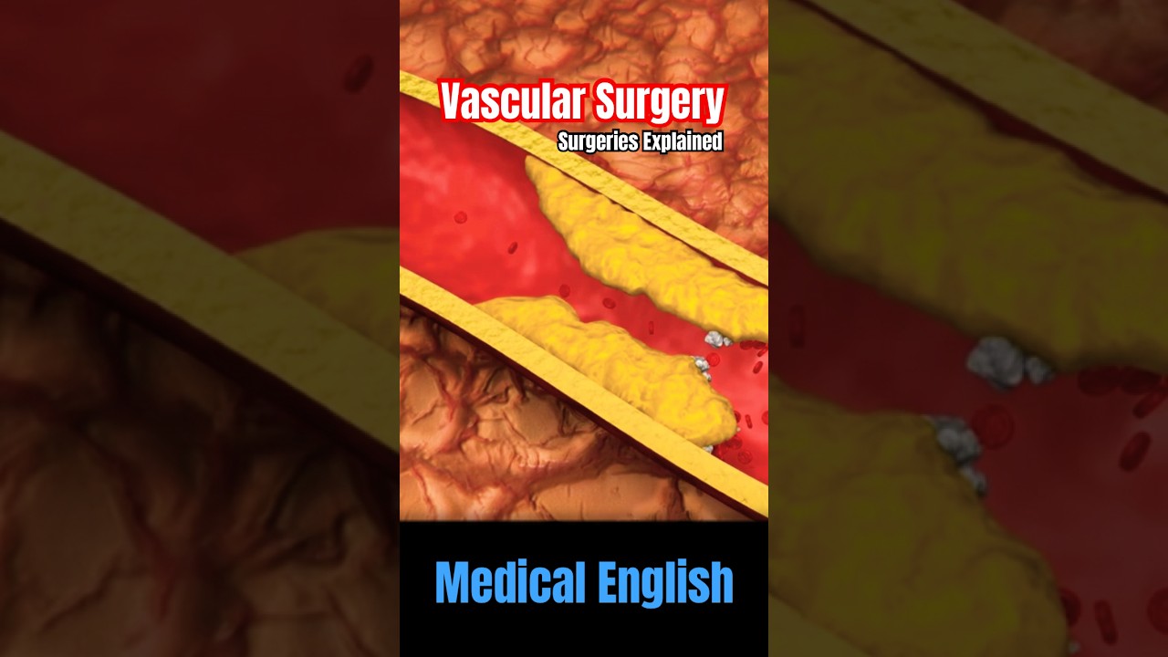 What is Vascular Surgery? Surgery Types in English Explained 