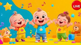 ABC Aprender a Contar 🐥 Baby Shark y Amigos | Canciones Infantiles en Español EN VIVO