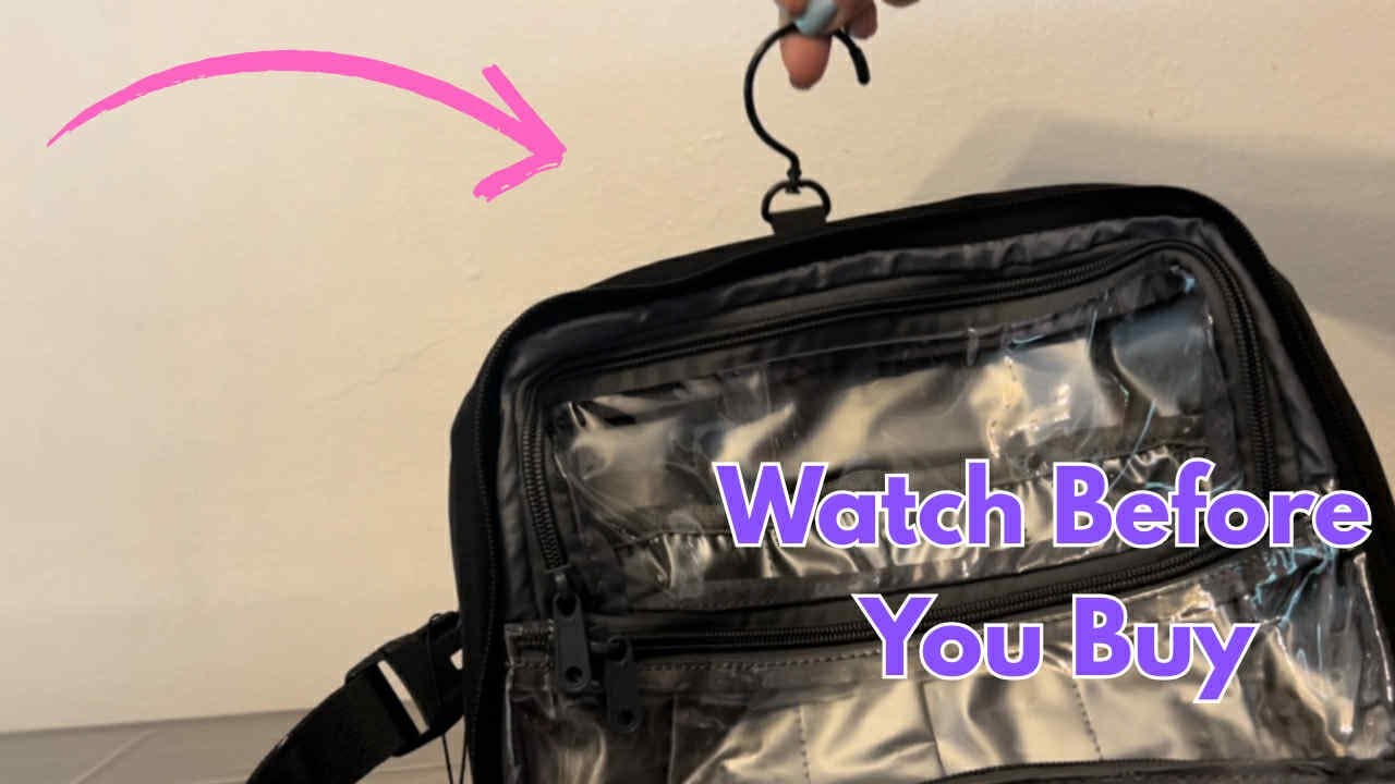 Hanging Men’s Toiletry Bag by Hilomon - Full Review - The Fix for Messy Packing