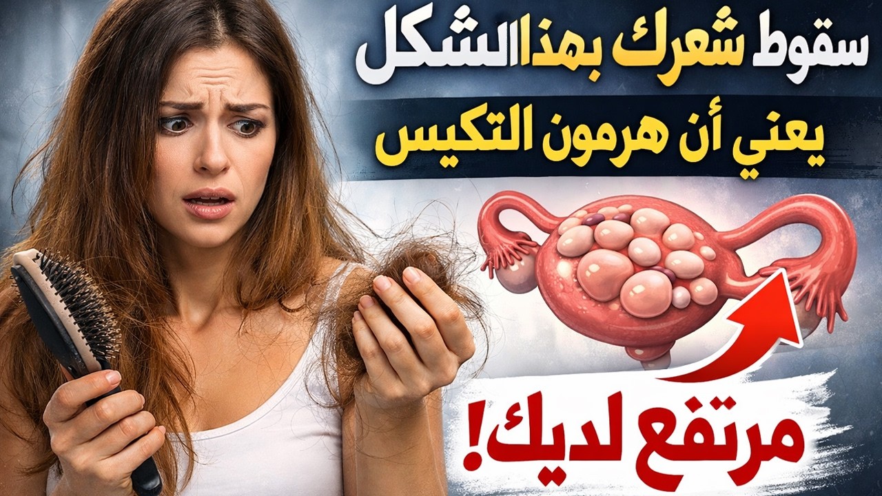 سقوط الشعر بهذه الطريقة؟! إشارة واضحة إلى متلازمة تكيس المبايض