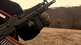 Full Auto Mag Dump with RRD-4C slim muzzle brake comp