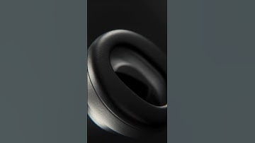 Short 3D animation of Microsoft Surface Headphones 2