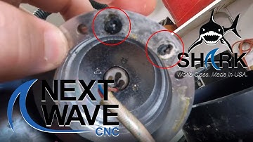 WATER COOLED SPINDLE REPAIR - NO FLOW - Next Wave CNC Shark, Router