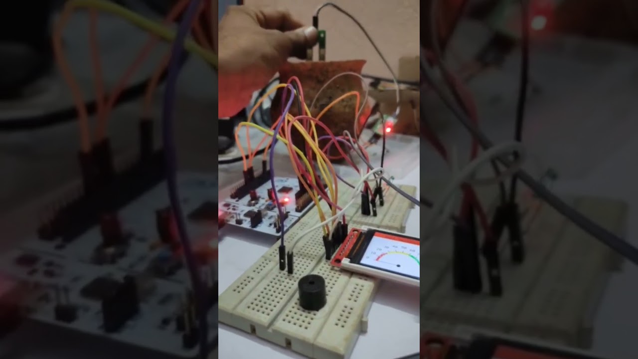 STM32 Moisture Sensor UI TFT display