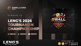 LENG'S BILLIARD CHAMPIONSHIP 2026 OPEN SEMIFINAL (ALBERT.J-CARABAO VS RIZKI-CHELEBEST)