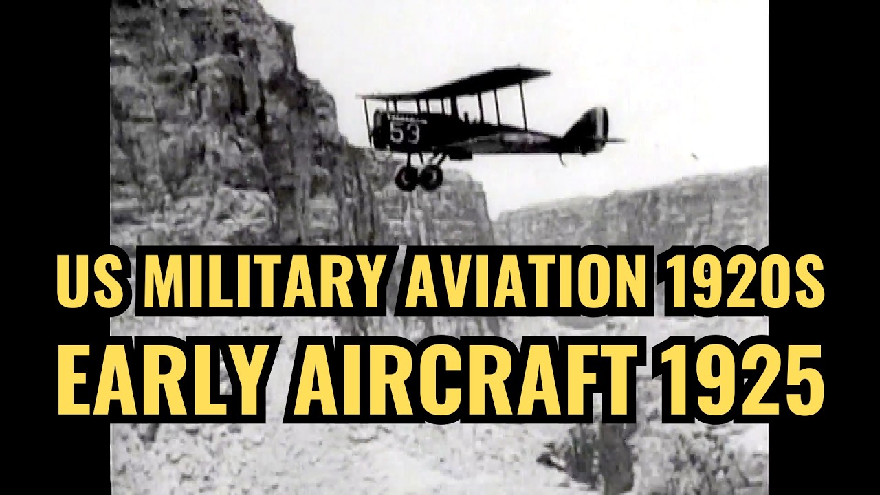 US Military Aviation 1920s | Army Air Service 1925, Early Aircraft ...