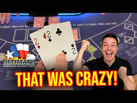 WILD ULTIMATE TEXAS HOLDE'M POKER SESSION!! #poker