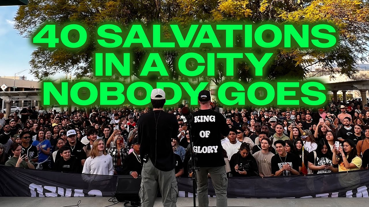 I preached the gospel in one of the most dangerous cities in California!