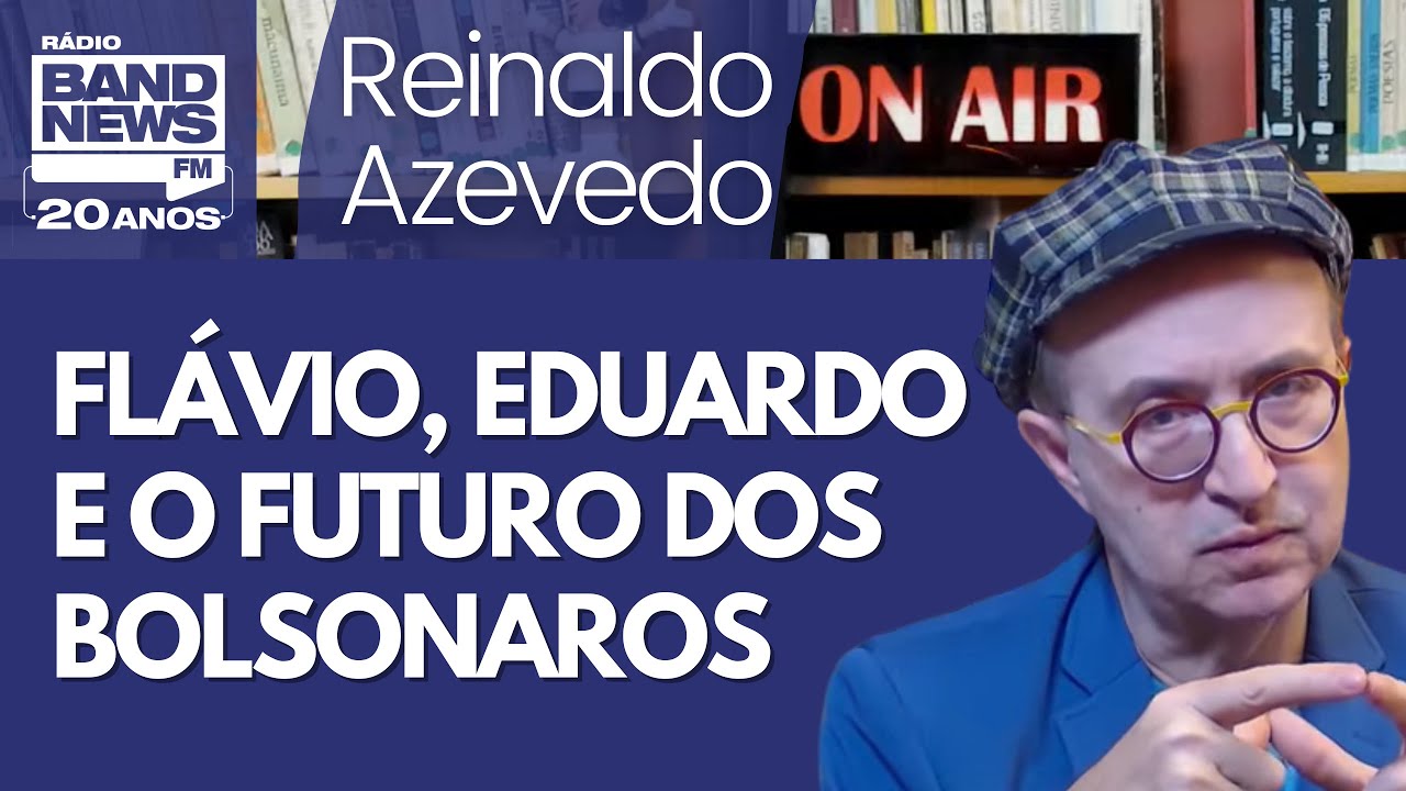 Reinaldo – Flávio e Eduardo, a esta altura, disputam a herança da família Bolsonaro