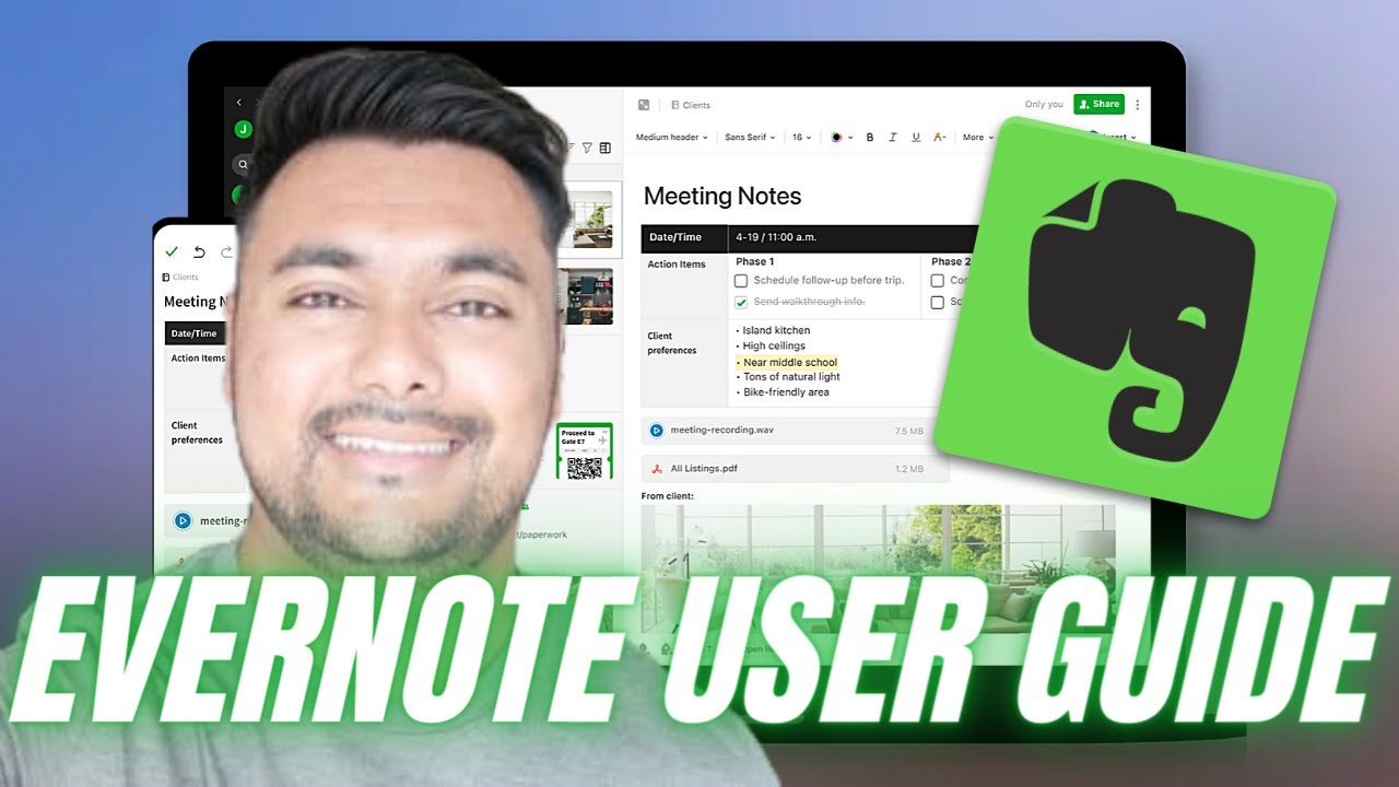 BEGINNERS GUIDE TO EVERNOTE | Optimal Productivity!