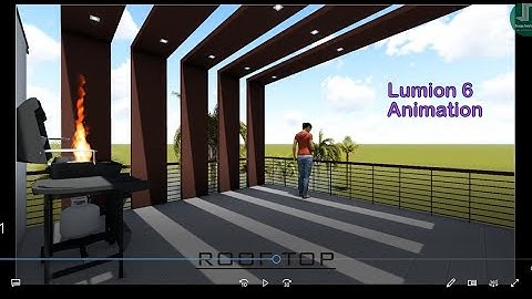 Lumion 6 Animation Video Clip -5(Roof Top)