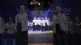 AFX Dance Company moves sharply and delivers powerful precision ⚡🎯 #dance #ytshorts #worldofdance