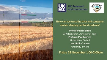 How can we trust the data and computer models shaping our food systems?