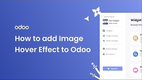 How to add an Image Hover Effect to Odoo