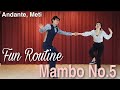SwingDance - Andante & Meti, 'Mambo no.5' 스윙 린디합 루틴