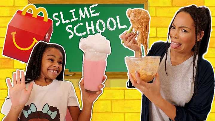 Slime School McDonald's Test Fail - Sneak Food in ...