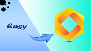 Easy Way to create this Polygon Shape Design in Illustrator | I Think this is Beautiful