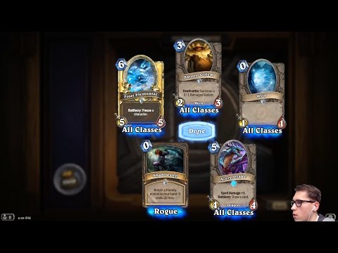 Прохождение Hearthstone: Heroes of Warcraft - Арена Магом