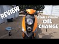 SYM Lance Cabo 125 Review & How To Change SCOOTER Gear & Engine Oil