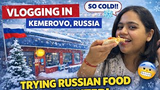 Surviving Russian Winter with Pizza 🍕Kemerovo Vlog #viral #kemerovo #mbbsrussia #abroad #mbbsabroad screenshot 5