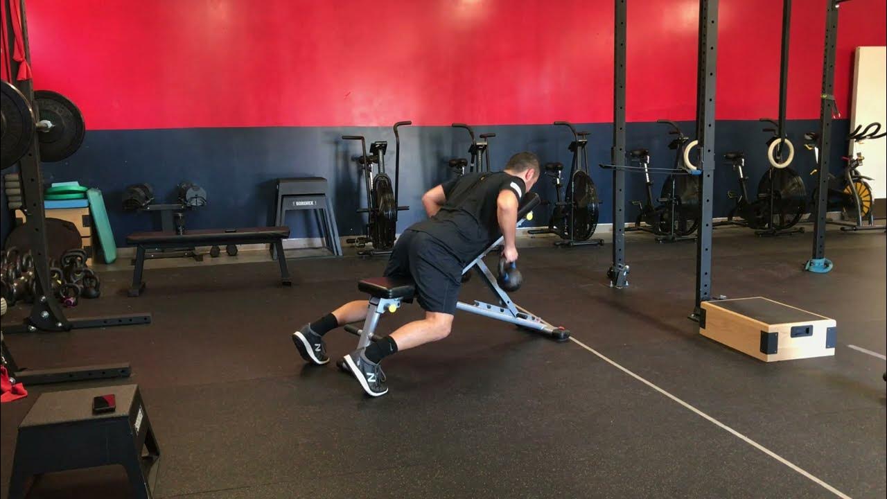 Kettlebell (KB) Incline Seal Row (Isometric Hold) YouTube