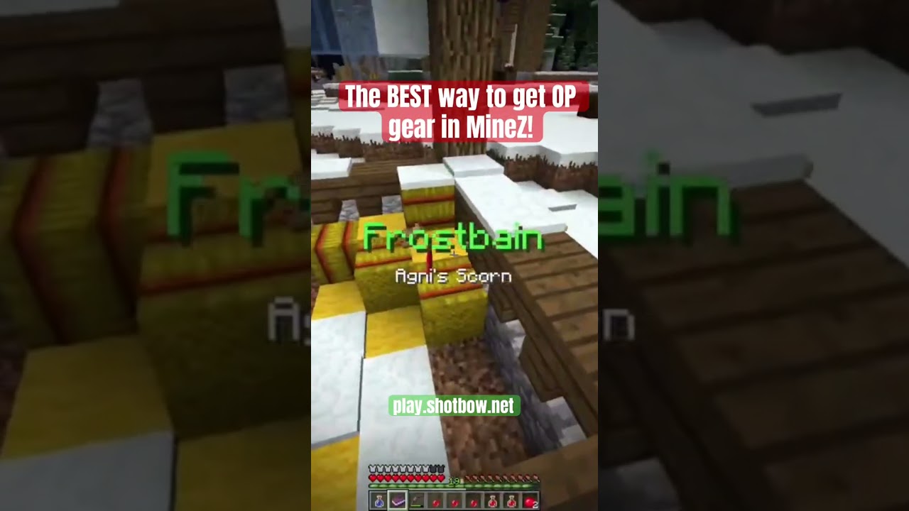 The best way to gear up in MineZ! 