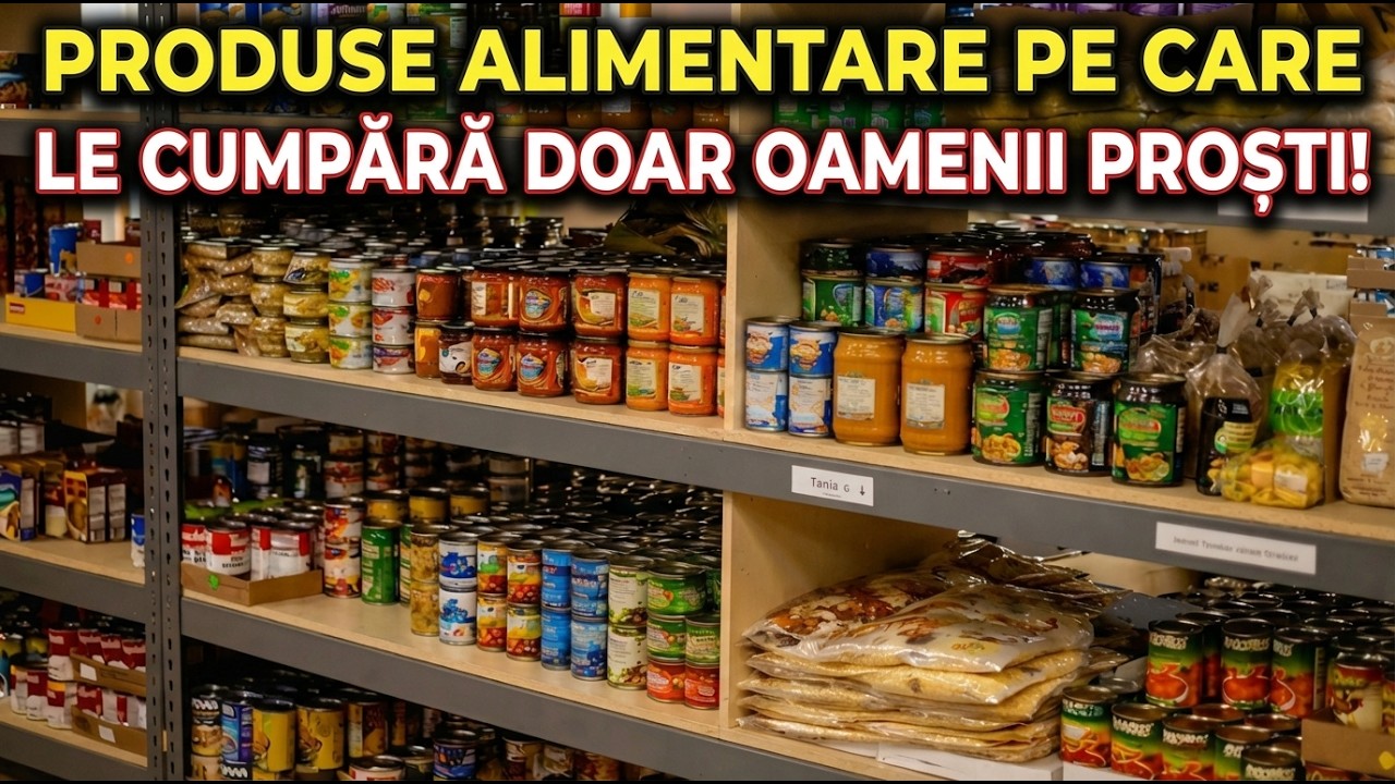 12 Produse Alimentare Pe Care Le Cumpără Doar OAMENII PROȘTI!