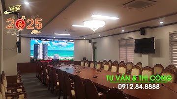 Trường Huấn Luyện Quân Sự Quốc Gia 2 | Thi công dự án màn hình LED COB P2 thương hiệu ThinkSTV LED