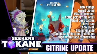 Seekers of Tokane Citrine Update New Nefties Most Beautiful  NFT Game