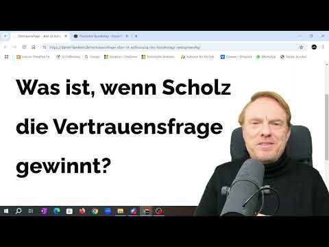 Vertrauensfrage Olaf Scholz
