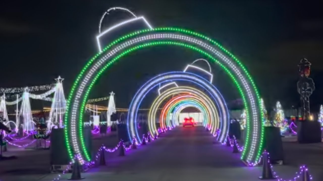 Christmas Lights Park YouTube