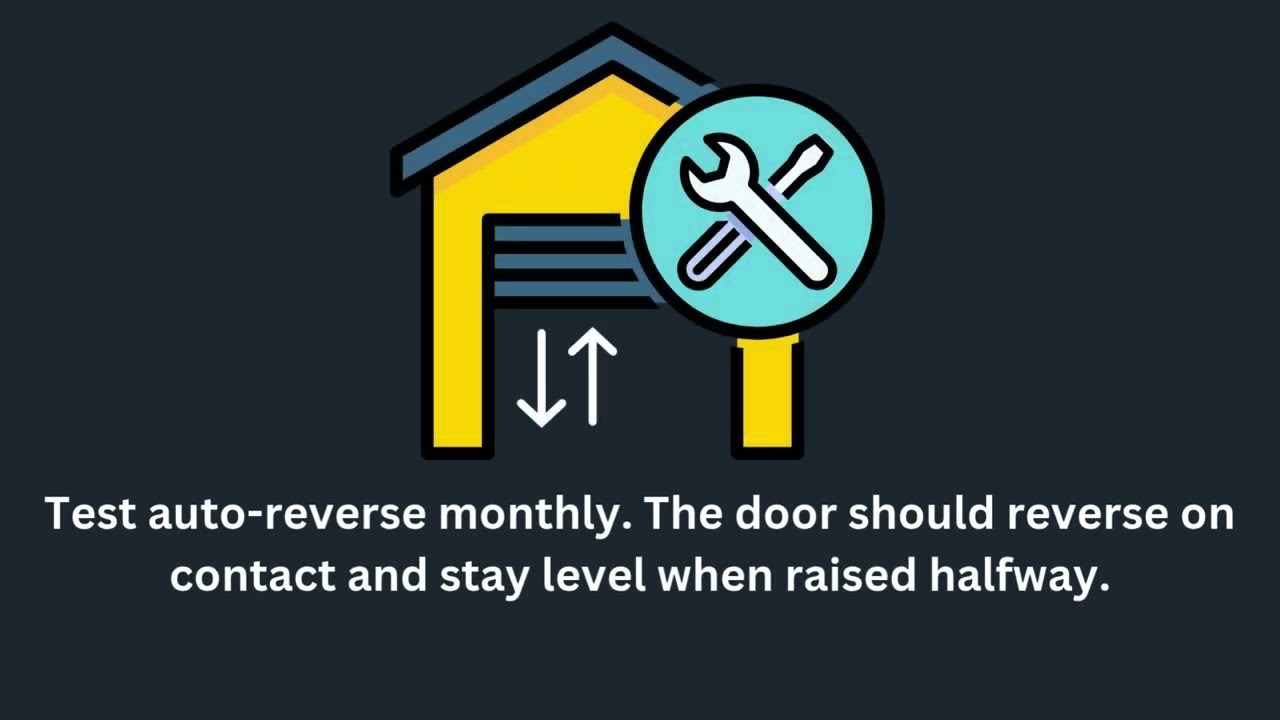 ⁣Garage Door Safety Checklist | Sacramento, CA