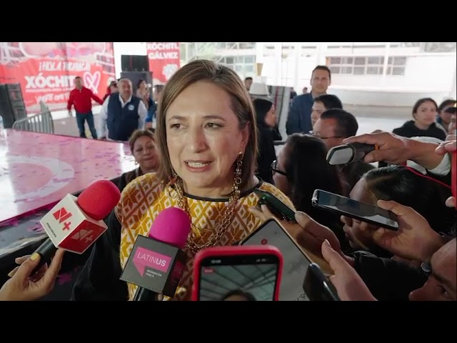 Condena Xóchitl Gálvez asesinatos de precandidatos de oposición