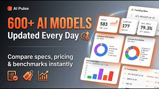 AI Pulse - Model Radar: Track 600+ AI Models in One Dashboard