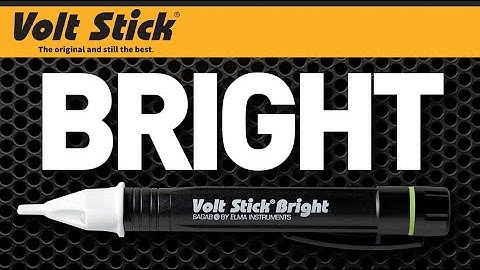 Volt Stick BRIGHT dual sensitivity voltage tester (230v / 20v)