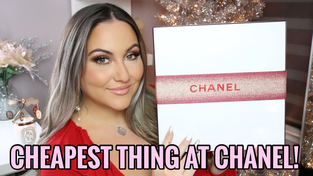 WHAT IS THE CHEAPEST ITEM AT CHANEL IN 2023 🛍 + Free gifts! AND Luxury  Giveaway * Chanel Unboxing 