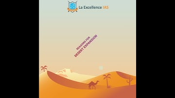 Discussing the Reasons for the Expansion of Thar Desert