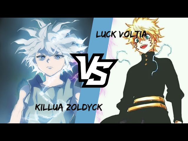 Anime Hunt - Luck Voltia, BLACK CLOVER Killua Zoldyck