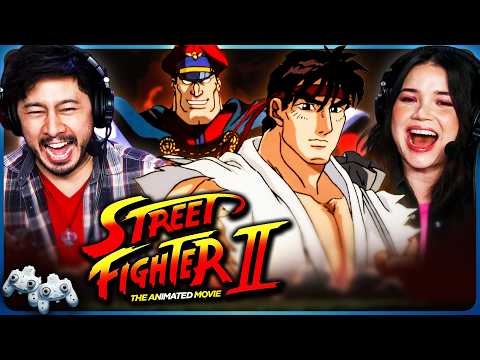 STREET FIGHTER II: THE ANIMATED MOVIE Reaction! | First Time Watch! | Kojiro Shimizu | Kenji Haga