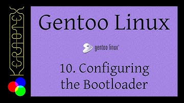 Gentoo 32-bit (and 64-bit) Installation: 10 Configuring the Bootloader